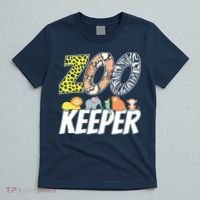 Zookeeper Costume African Savanna Zoo Keeper Animals Lover T-Shirt thumb 5