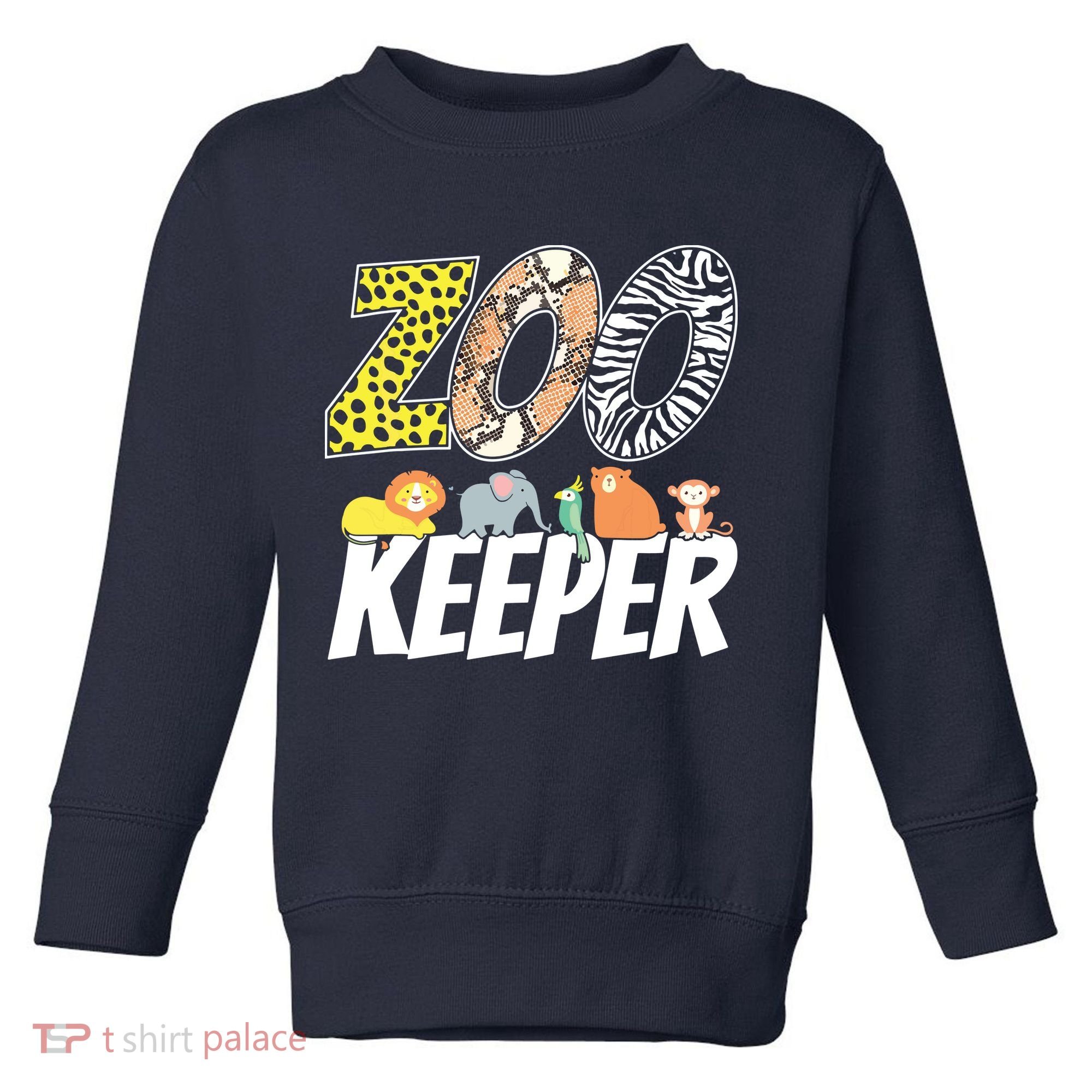 Zookeeper Costume African Savanna Zoo Keeper Animals Lover Toddler Sweatshirt
