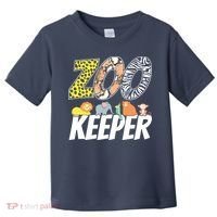Zookeeper Costume African Savanna Zoo Keeper Animals Lover Toddler T-Shirt thumb 0