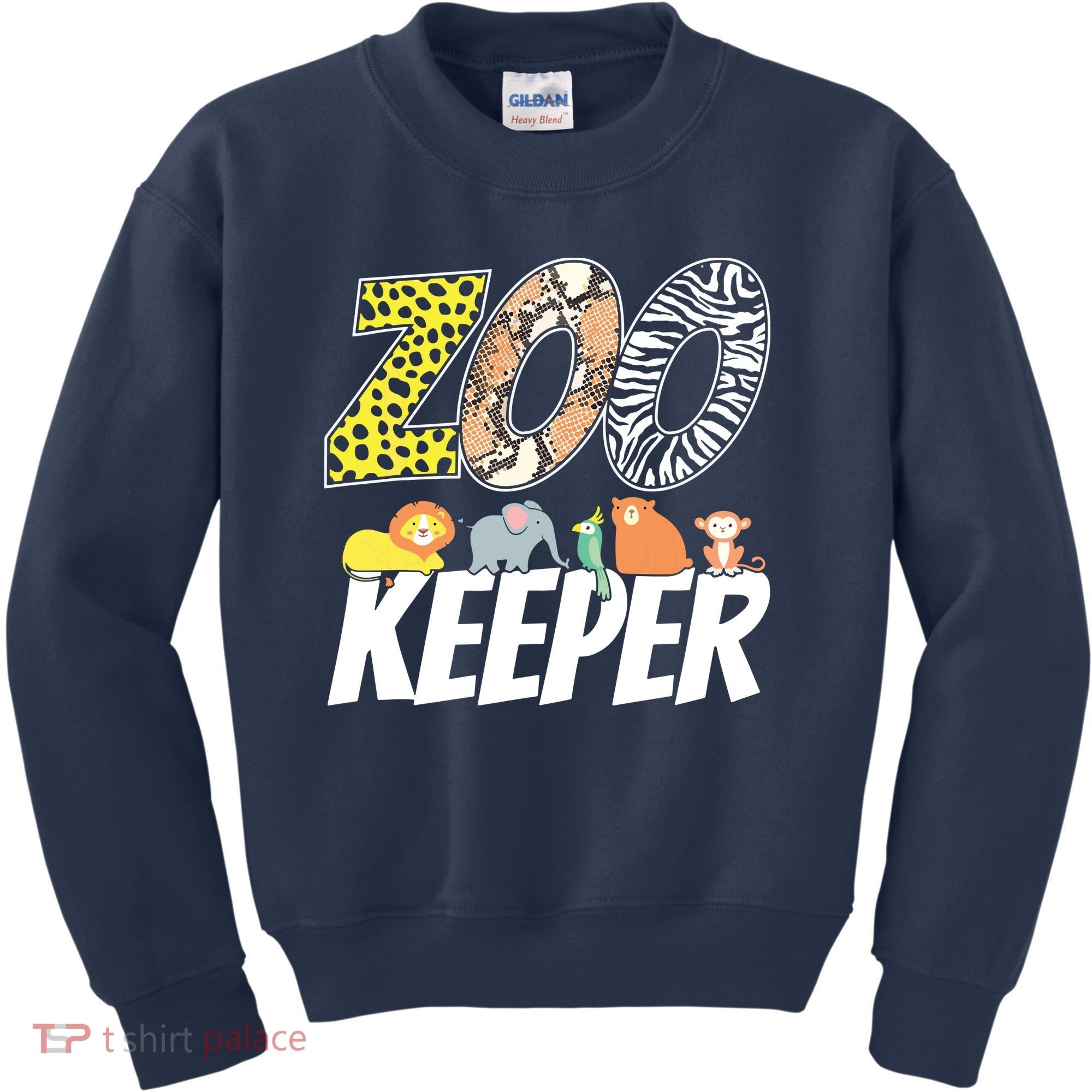 Zookeeper Costume African Savanna Zoo Keeper Animals Lover Kids Sweatshirt