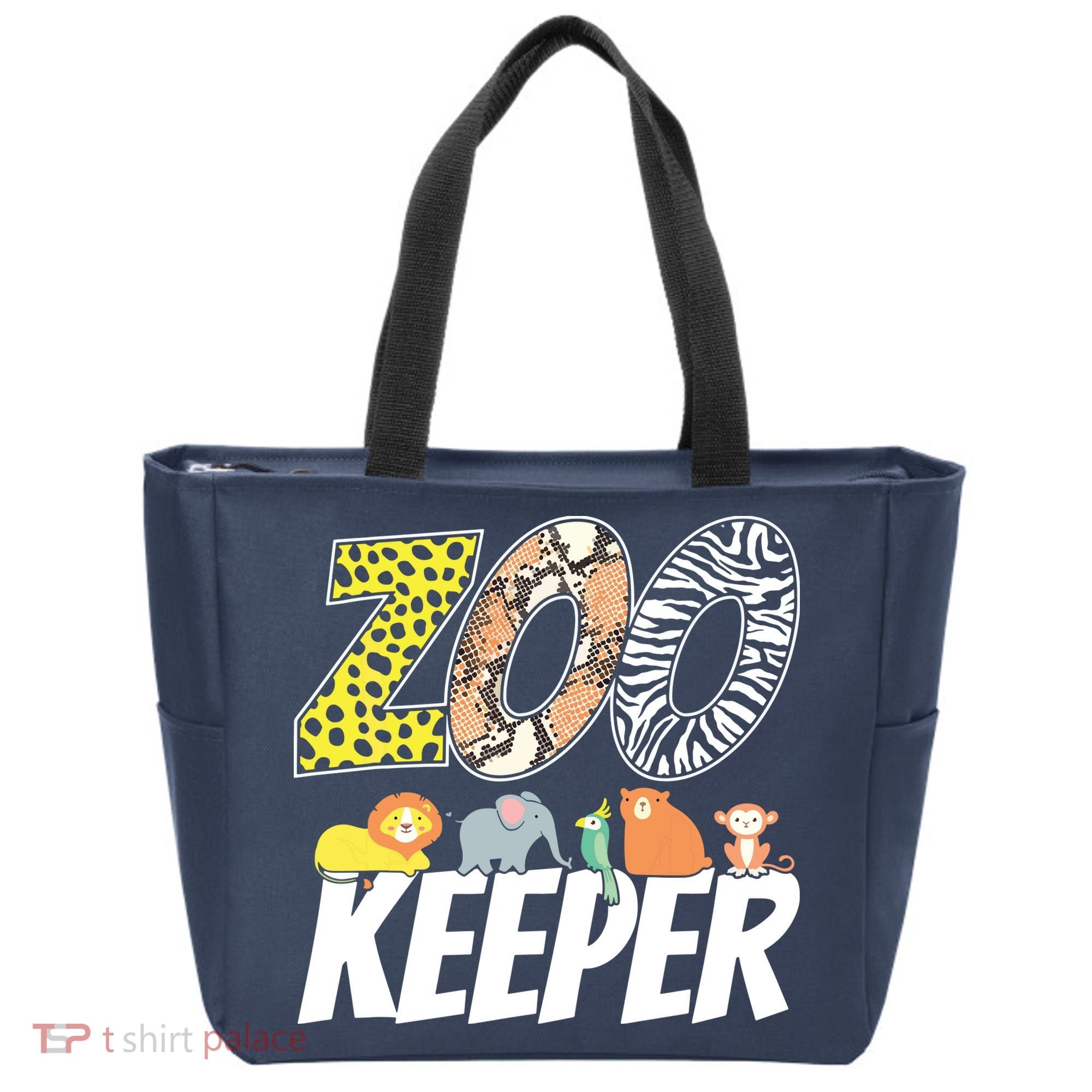 Zookeeper Costume African Savanna Zoo Keeper Animals Lover Tote Bag