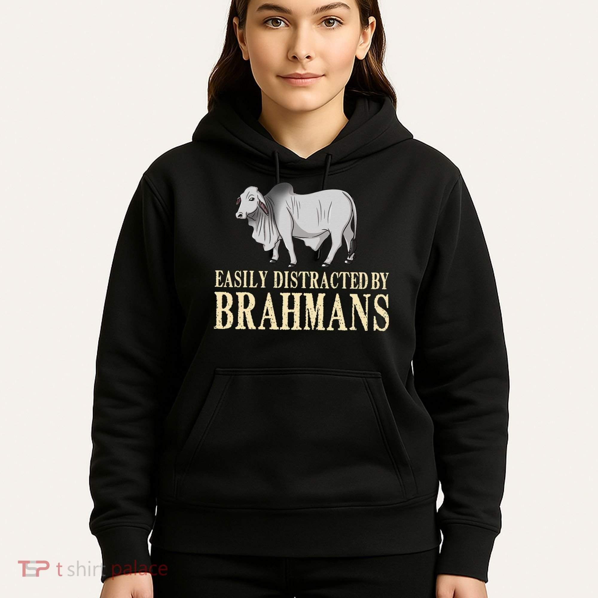 Zebu Cow Brahman Bull Cattle Mini Hoodie