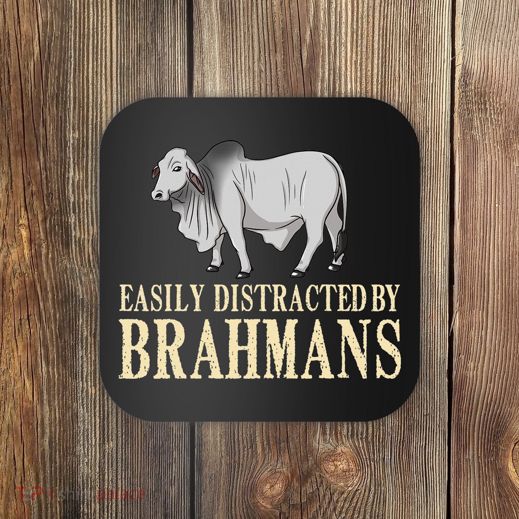 Zebu Cow Brahman Bull Cattle Mini Coaster