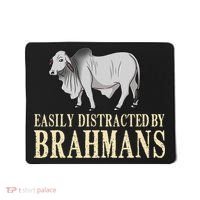 Zebu Cow Brahman Bull Cattle Mini Mousepad thumb 0