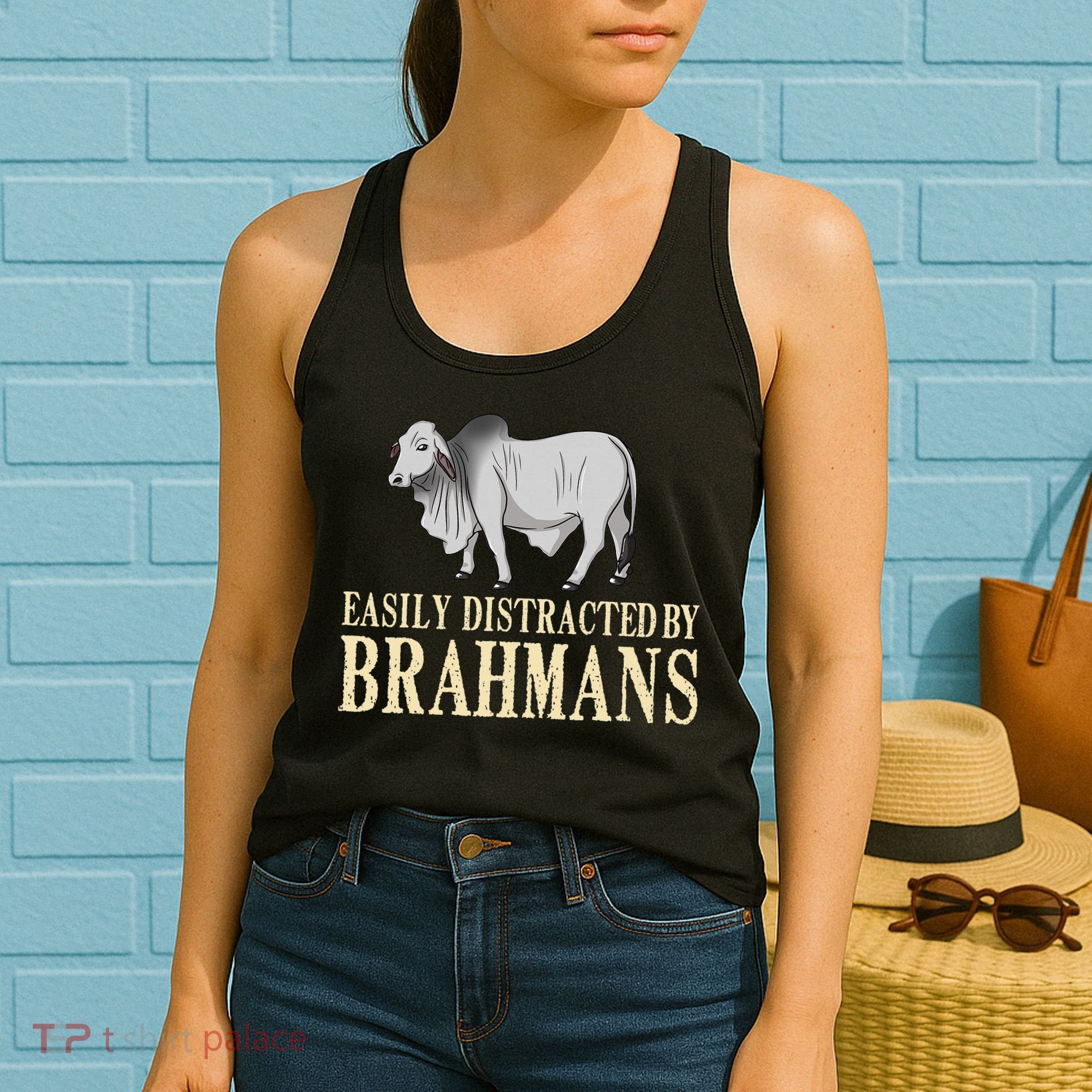 Zebu Cow Brahman Bull Cattle Mini Women's Tank Top