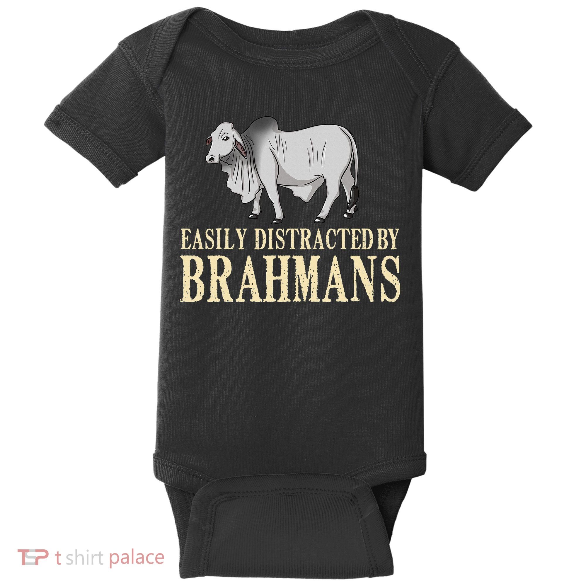 Zebu Cow Brahman Bull Cattle Mini Baby Bodysuit