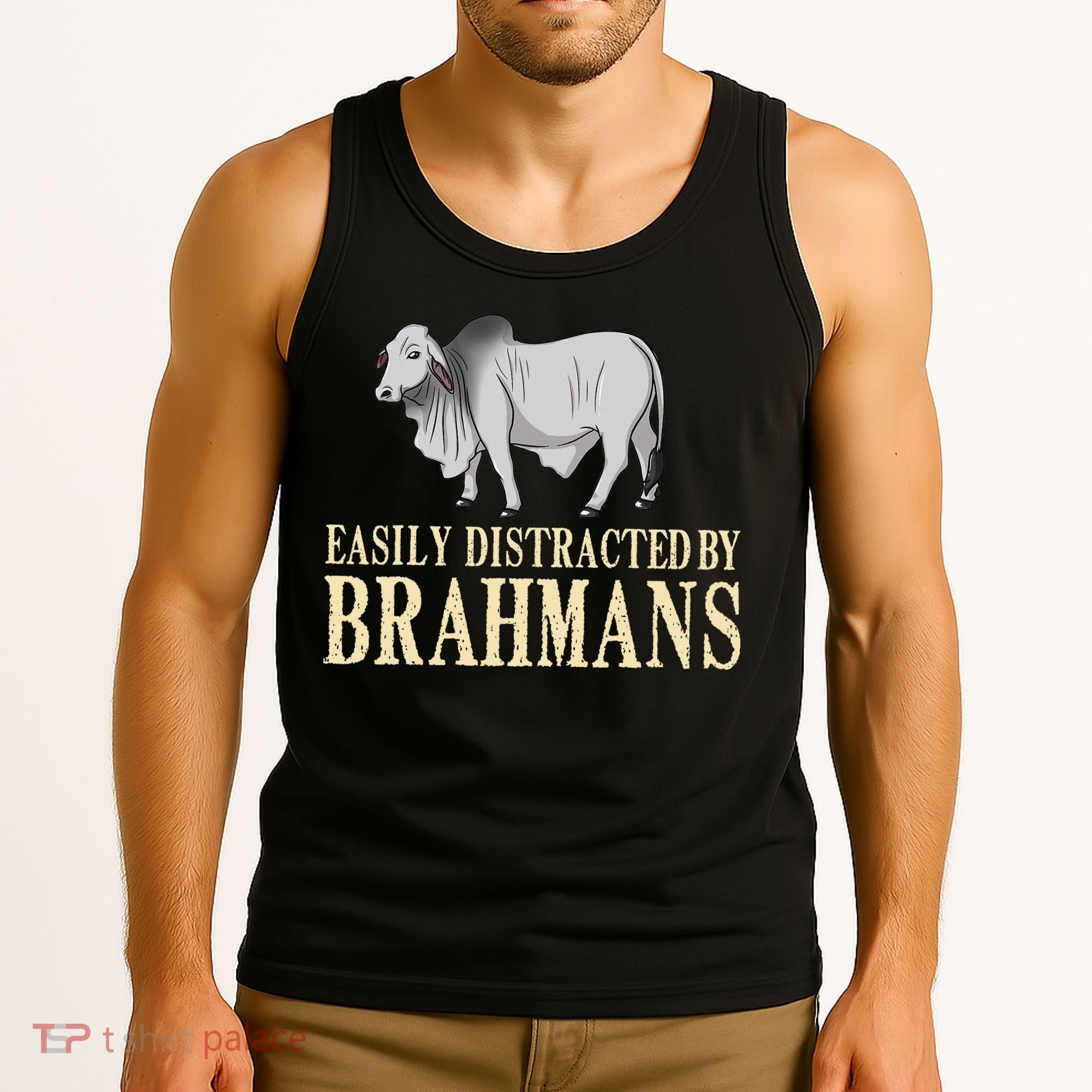 Zebu Cow Brahman Bull Cattle Mini Tank Top