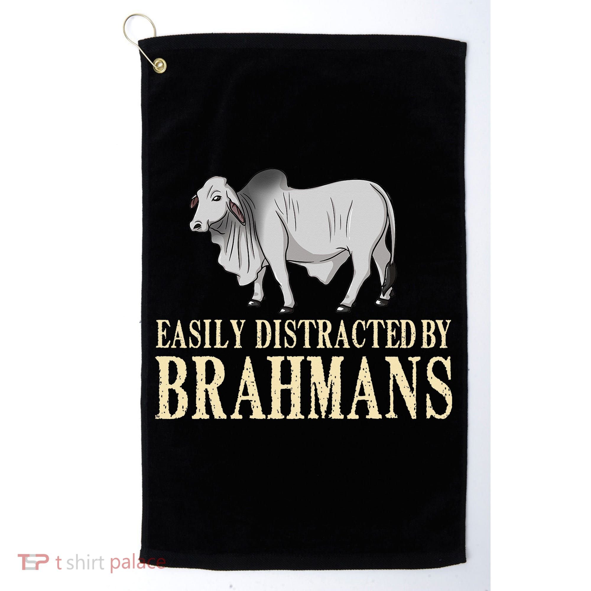 Zebu Cow Brahman Bull Cattle Mini Golf Towel