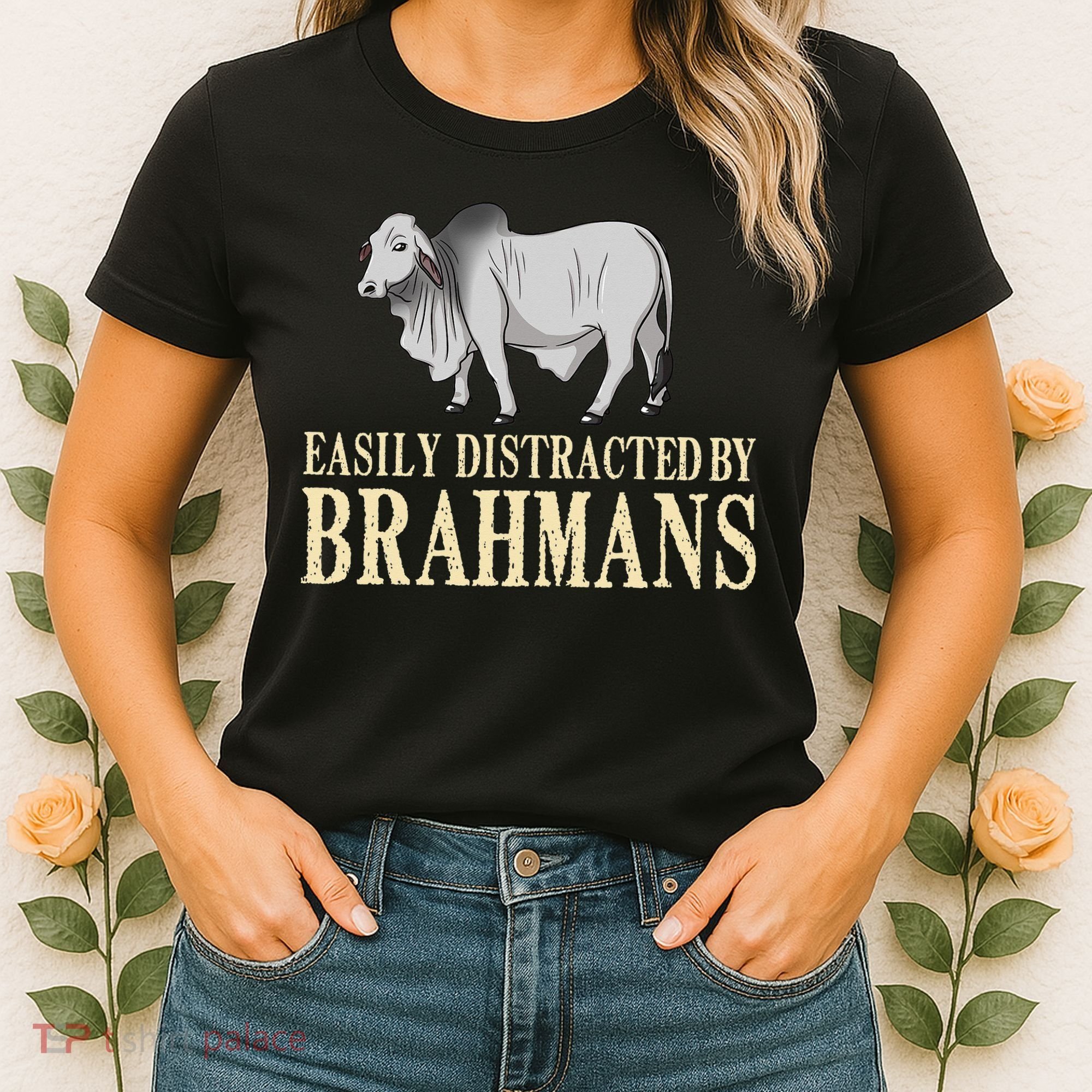 Zebu Cow Brahman Bull Cattle Mini Women's T-Shirt