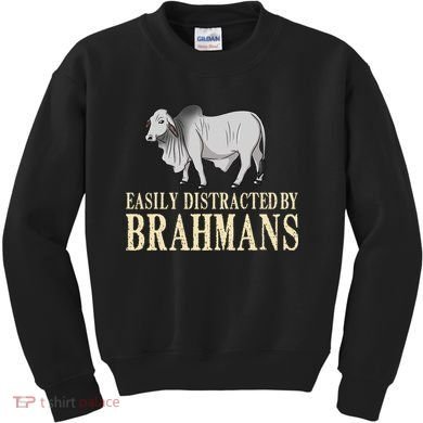 Zebu Cow Brahman Bull Cattle Mini Kids Sweatshirt