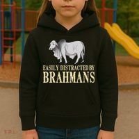 Zebu Cow Brahman Bull Cattle Mini Kids Hoodie thumb 3
