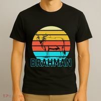 Zebu Cattle Brahma Bull Hump Dewlap Cow Indian Aurochs T-Shirt thumb 3