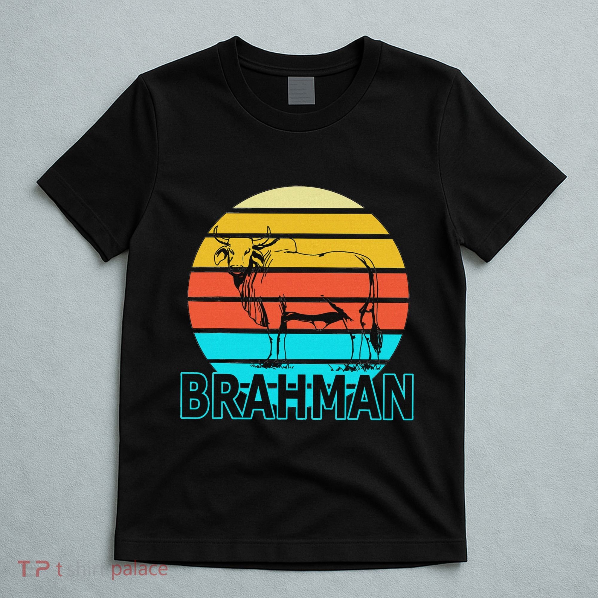 Zebu Cattle Brahma Bull Hump Dewlap Cow Indian Aurochs T-Shirt