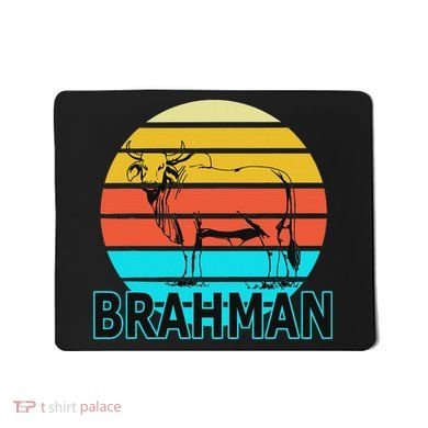 Zebu Cattle Brahma Bull Hump Dewlap Cow Indian Aurochs Mousepad