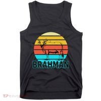 Zebu Cattle Brahma Bull Hump Dewlap Cow Indian Aurochs Tank Top thumb 0