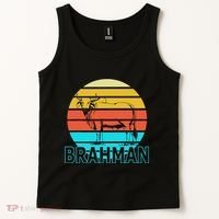 Zebu Cattle Brahma Bull Hump Dewlap Cow Indian Aurochs Tank Top thumb 2