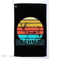 Zebu Cattle Brahma Bull Hump Dewlap Cow Indian Aurochs Golf Towel thumb 0