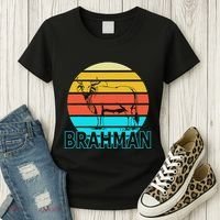 Zebu Cattle Brahma Bull Hump Dewlap Cow Indian Aurochs Women's T-Shirt thumb 3