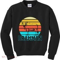 Zebu Cattle Brahma Bull Hump Dewlap Cow Indian Aurochs Kids Sweatshirt thumb 0