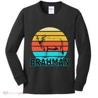 Zebu Cattle Brahma Bull Hump Dewlap Cow Indian Aurochs Kids Long Sleeve Shirt thumb 0