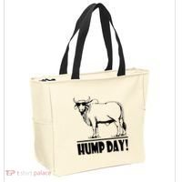 Zebu Cattle Brahma Bulls Funny Hump Day Meme Bovine Meat Tote Bag thumb 2