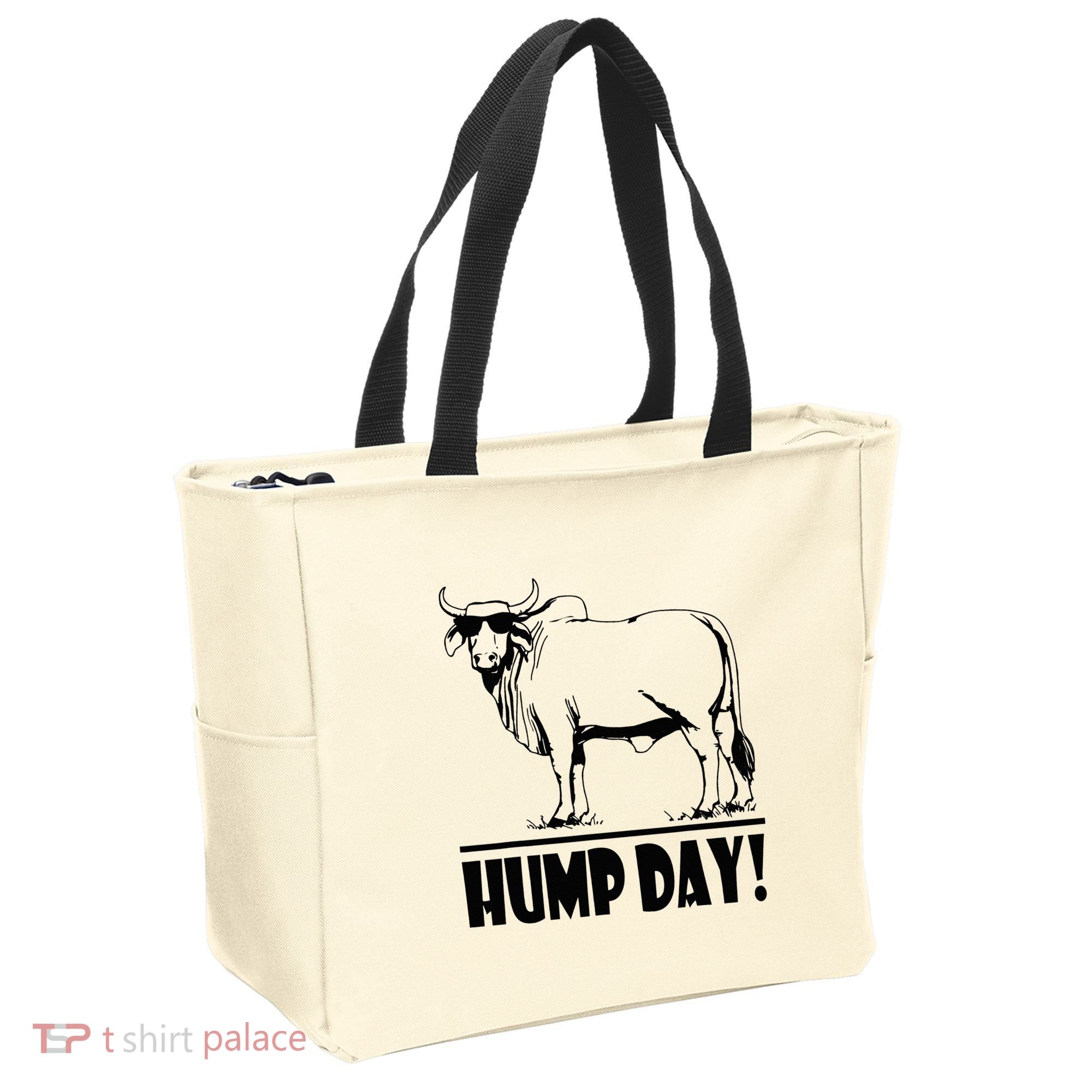 Zebu Cattle Brahma Bulls Funny Hump Day Meme Bovine Meat Tote Bag