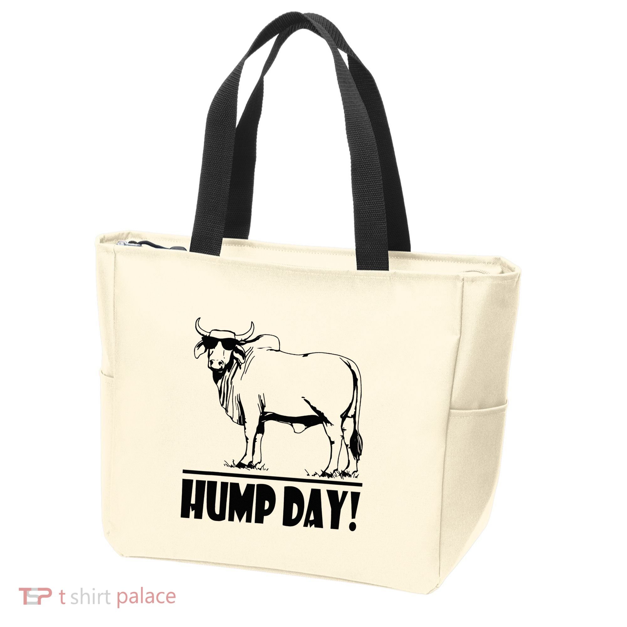 Zebu Cattle Brahma Bulls Funny Hump Day Meme Bovine Meat Tote Bag