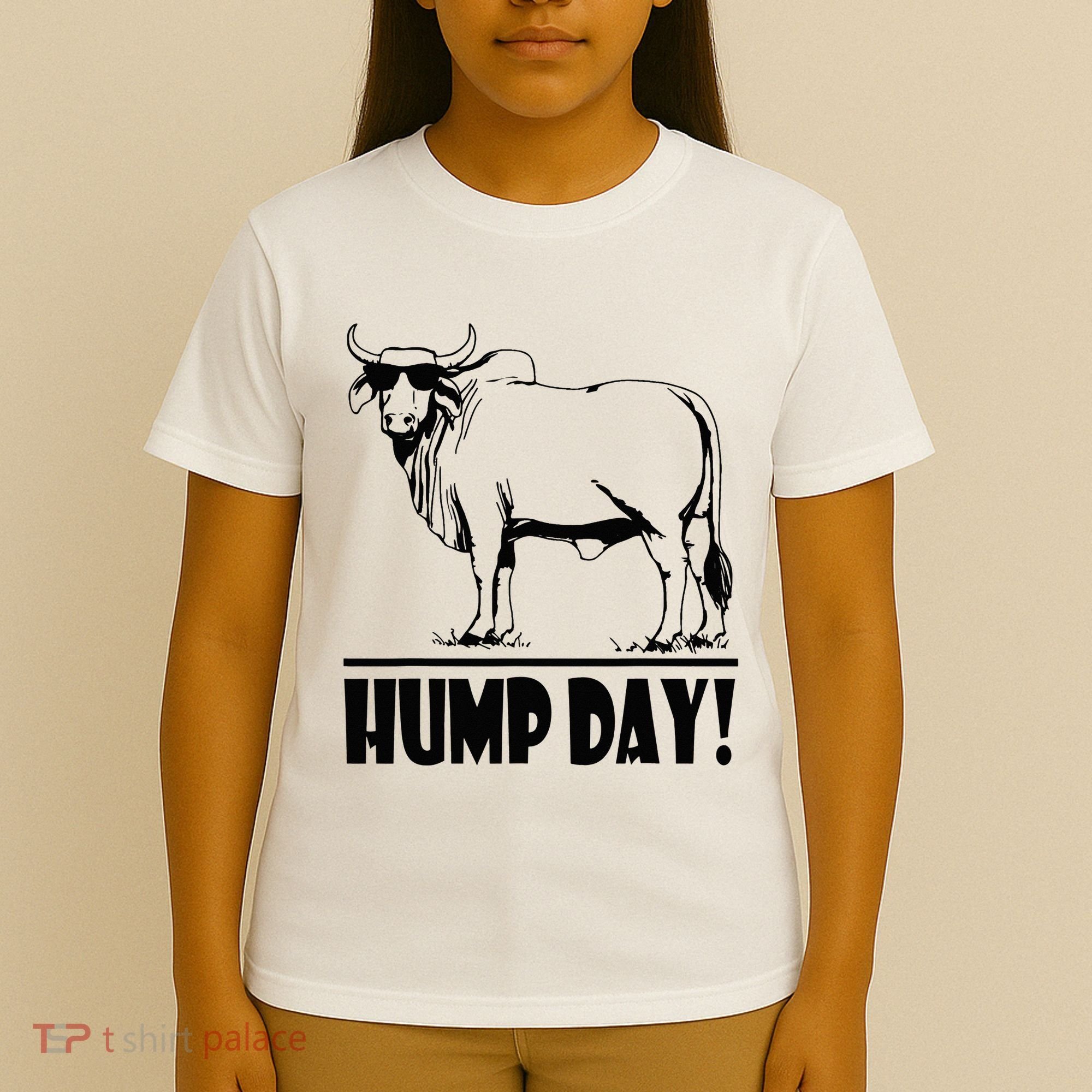 Zebu Cattle Brahma Bulls Funny Hump Day Meme Bovine Meat T-Shirt
