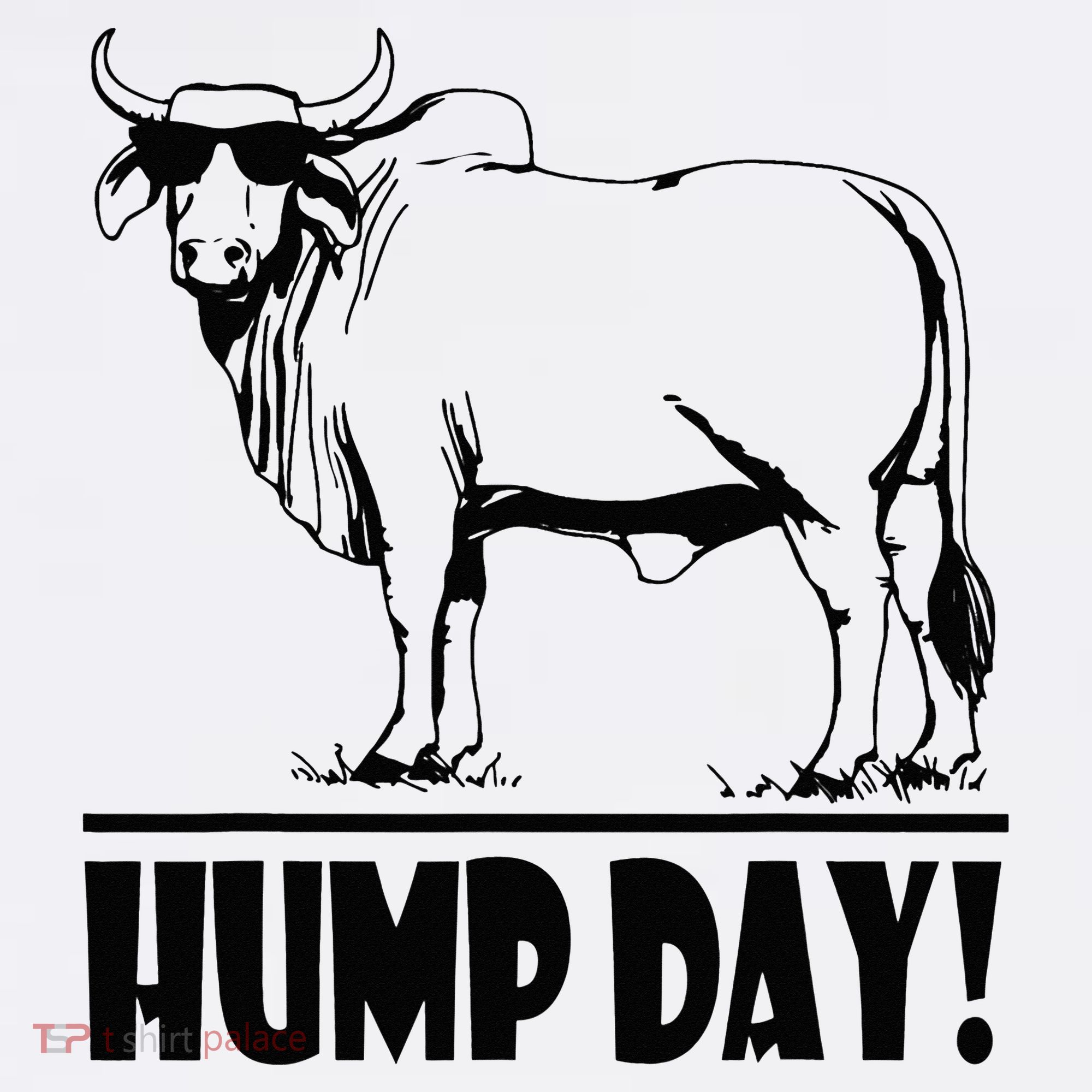 Zebu Cattle Brahma Bulls Funny Hump Day Meme Bovine Meat Women's Hoodie