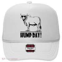 Zebu Cattle Brahma Bulls Funny Hump Day Meme Bovine Meat Hat thumb 0