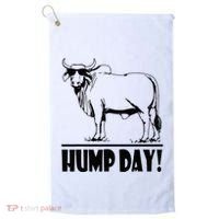 Zebu Cattle Brahma Bulls Funny Hump Day Meme Bovine Meat Golf Towel thumb 0