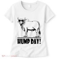 Zebu Cattle Brahma Bulls Funny Hump Day Meme Bovine Meat Women's T-Shirt thumb 0