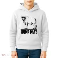 Zebu Cattle Brahma Bulls Funny Hump Day Meme Bovine Meat Kids Hoodie thumb 4