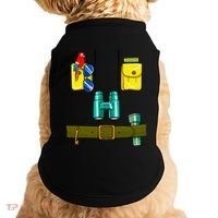 Zookeeper Costume Halloween DIY Jungle Safari Zoo Keeper Doggie Tank thumb 0