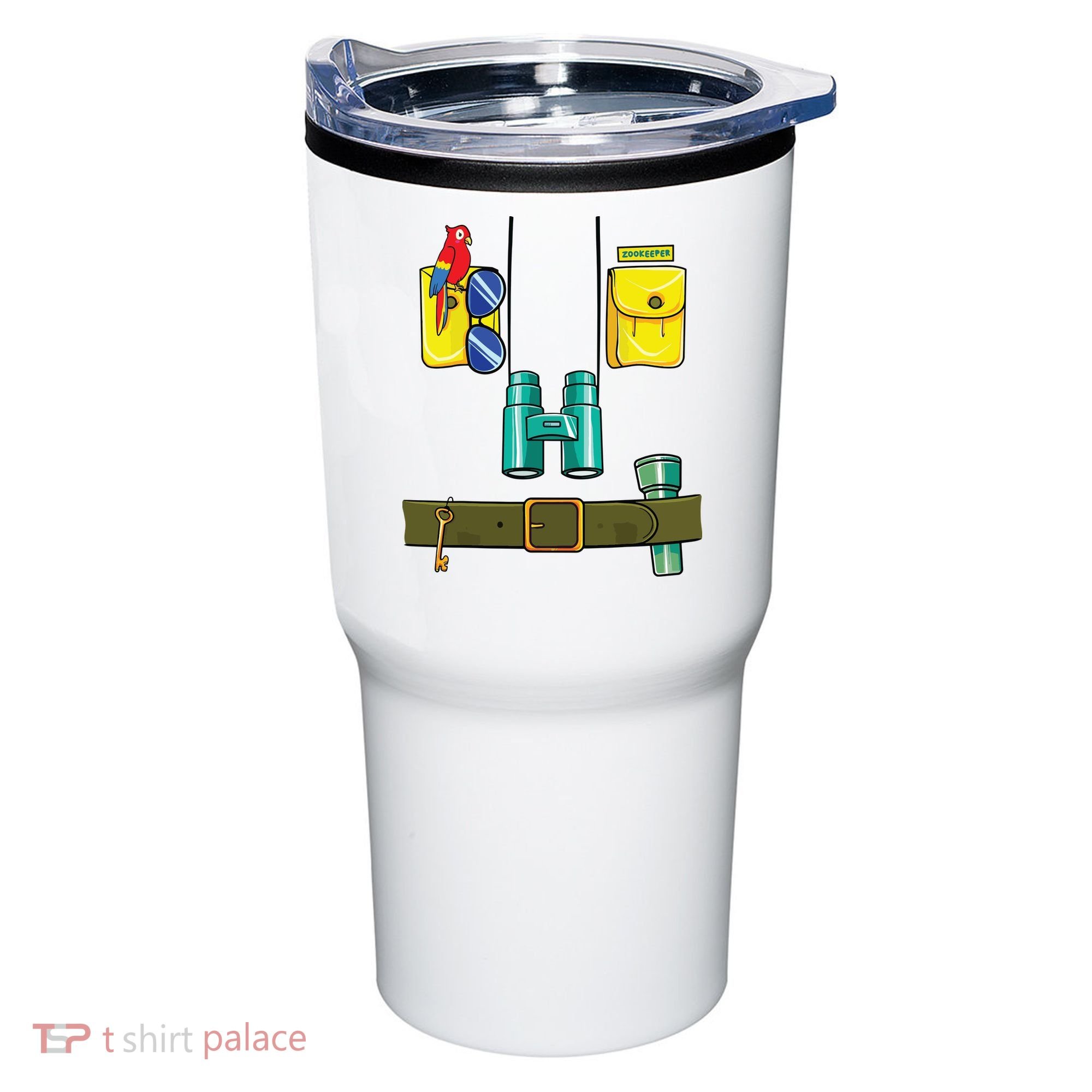Zookeeper Costume Halloween DIY Jungle Safari Zoo Keeper Tumbler