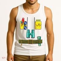 Zookeeper Costume Halloween DIY Jungle Safari Zoo Keeper Tank Top thumb 3