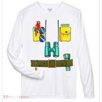 Zookeeper Costume Halloween DIY Jungle Safari Zoo Keeper Zone Performance Long-Sleeve T-Shirt thumb 0