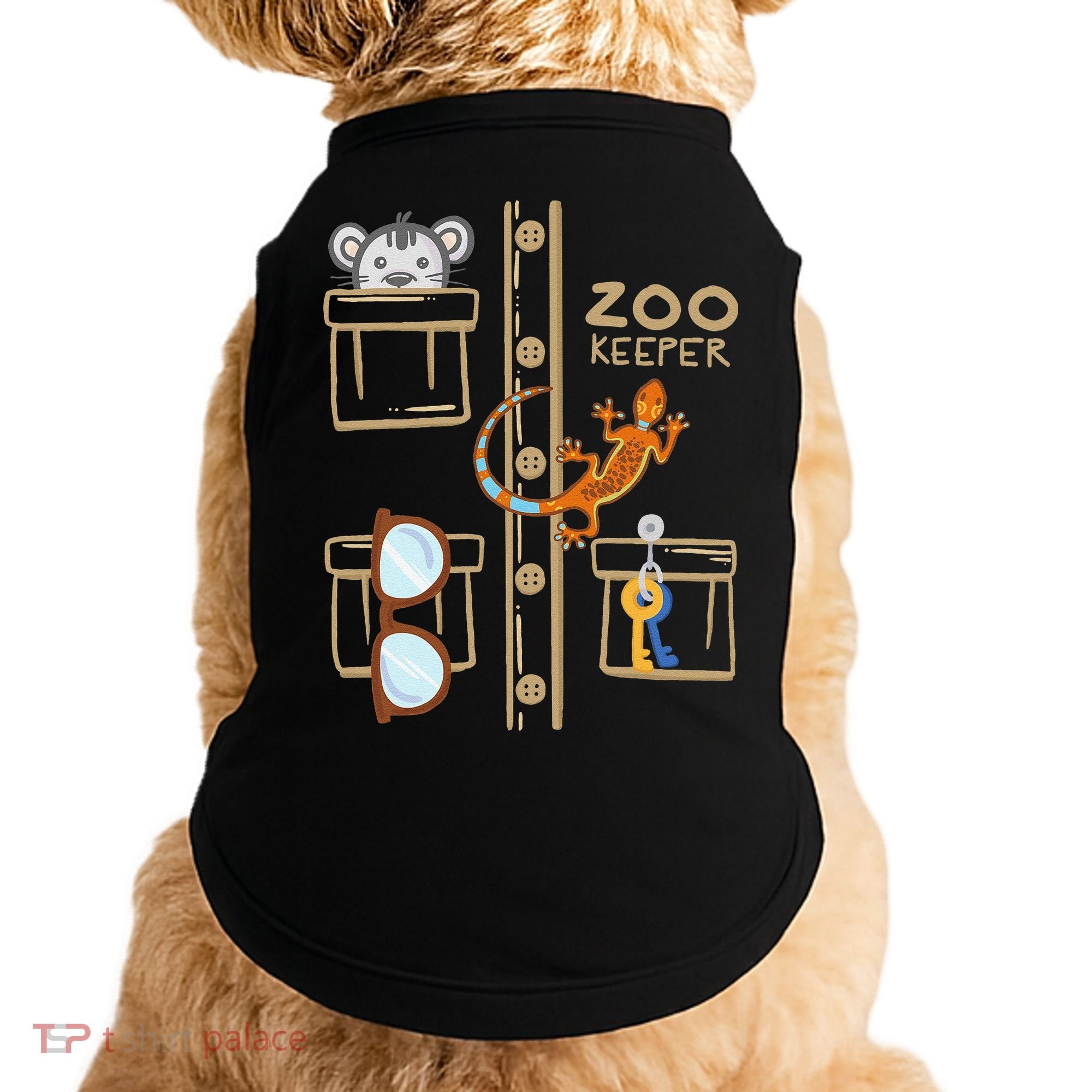 Zookeeper Costume Halloween Jungle Explorer Doggie Tank