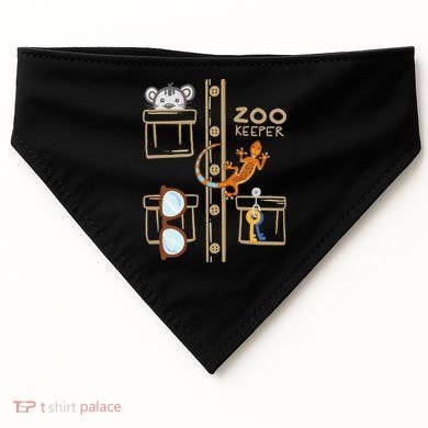 Zookeeper Costume Halloween Jungle Explorer USA-Made Doggie Bandana