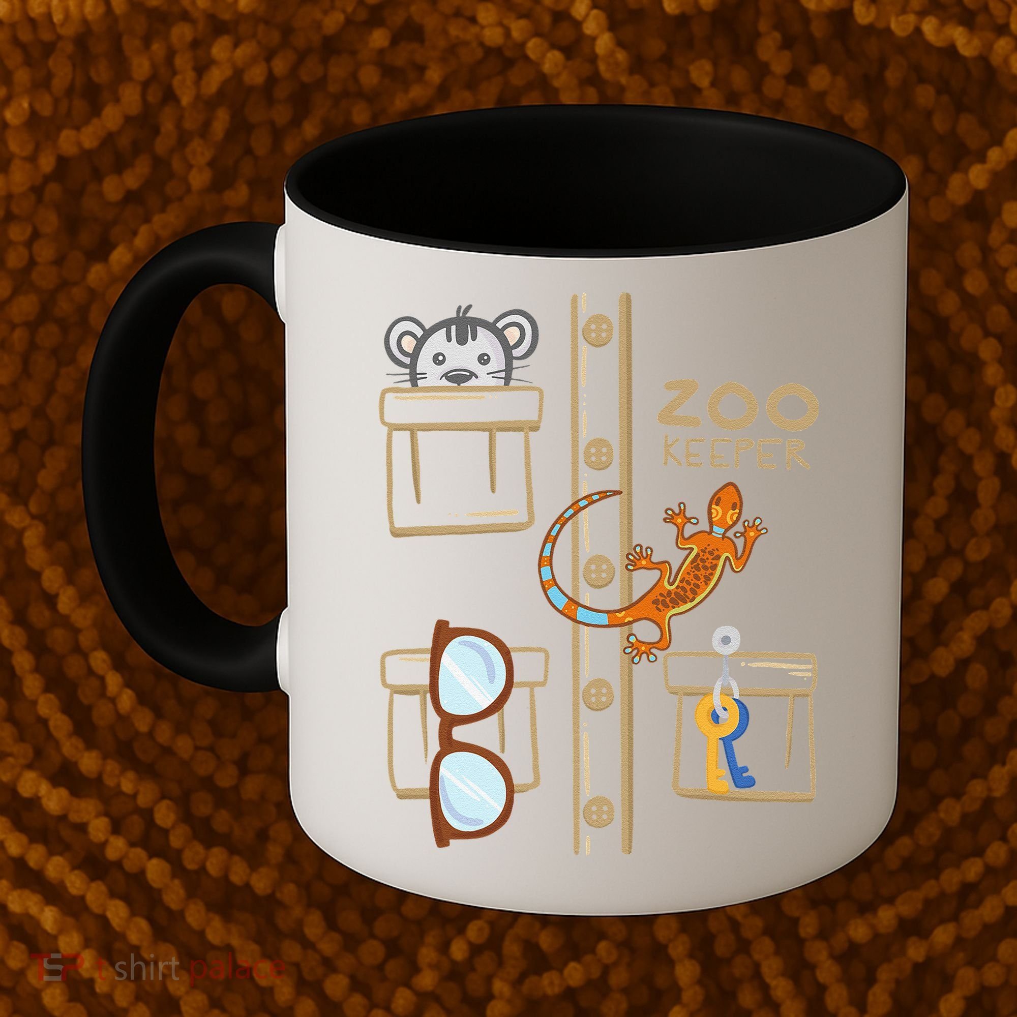 Zookeeper Costume Halloween Jungle Explorer Coffee Mug