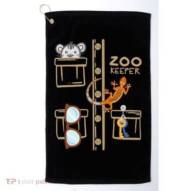 Zookeeper Costume Halloween Jungle Explorer Golf Towel