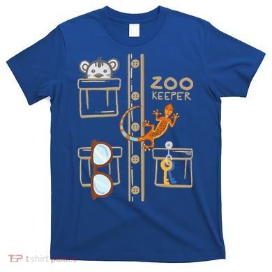 Zookeeper Costume Halloween Jungle Explorer T-Shirt