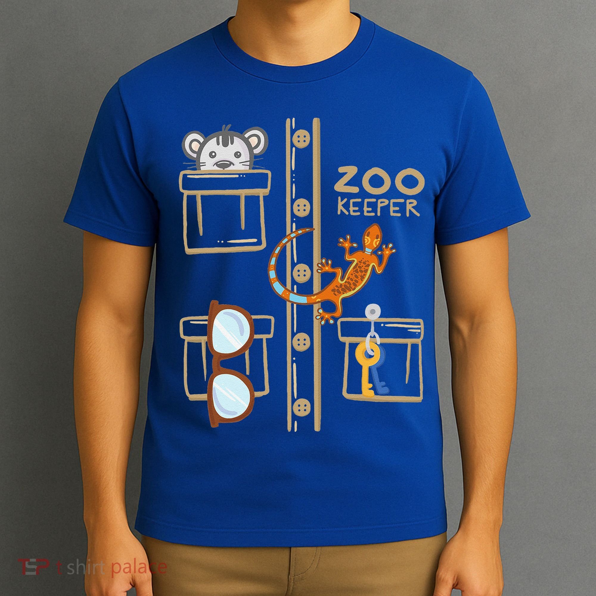 Zookeeper Costume Halloween Jungle Explorer T-Shirt