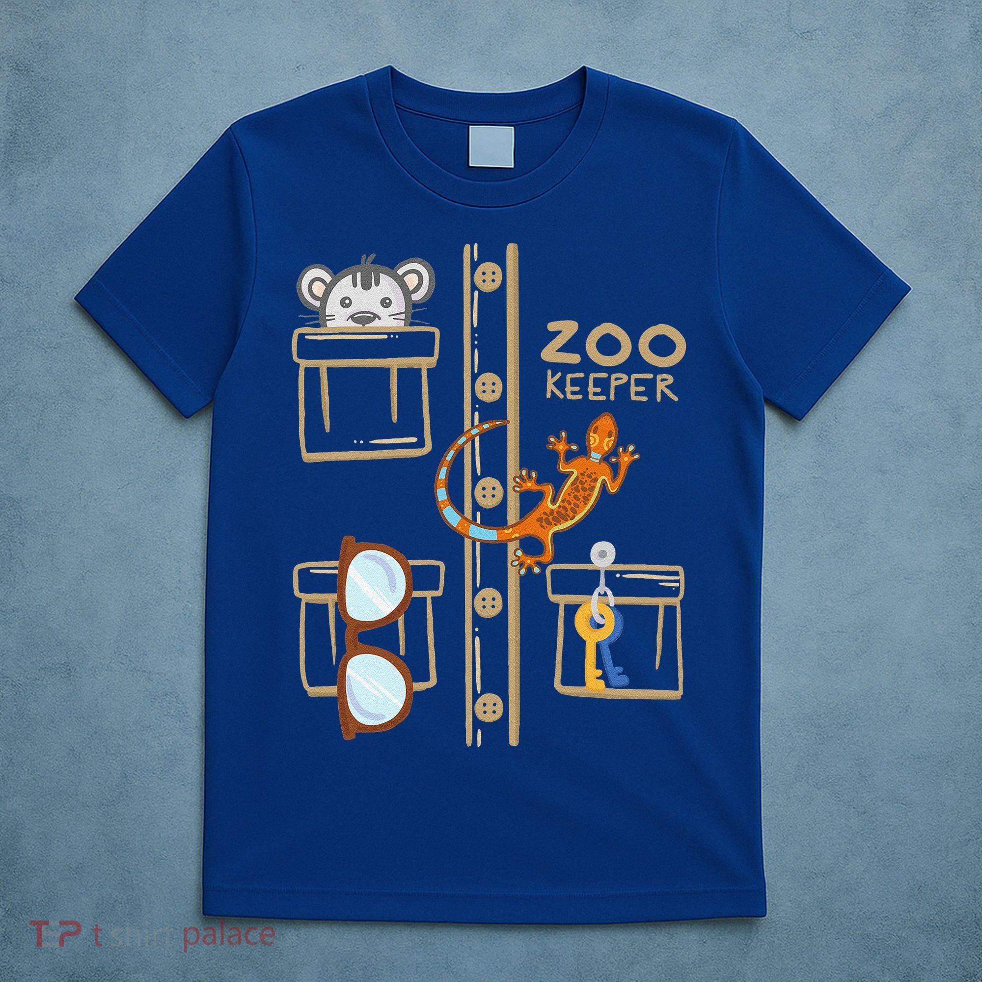 Zookeeper Costume Halloween Jungle Explorer T-Shirt