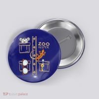 Zookeeper Costume Halloween Jungle Explorer Button thumb 0