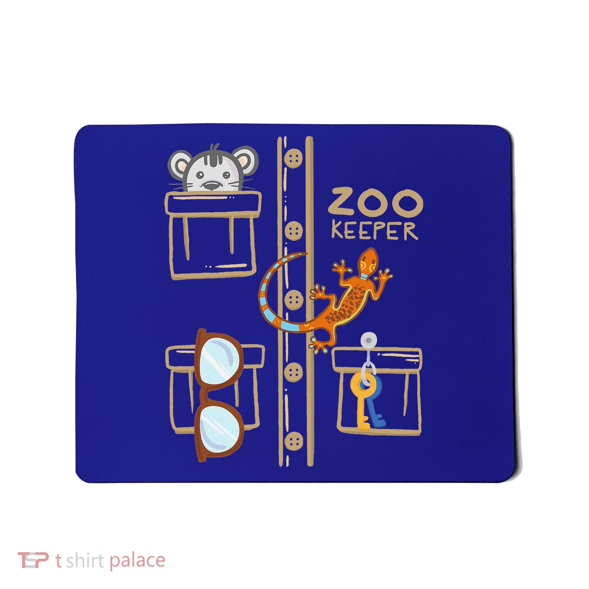 Zookeeper Costume Halloween Jungle Explorer Mousepad