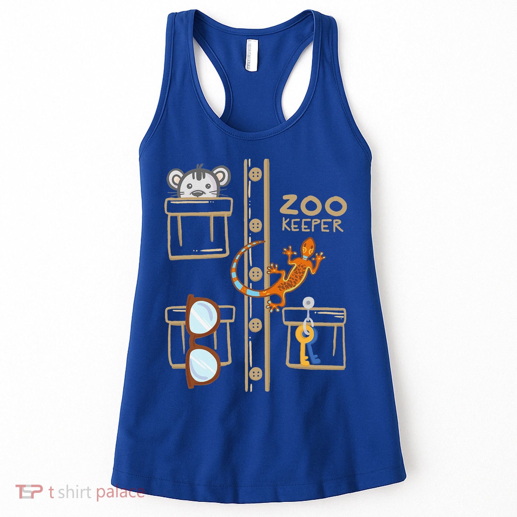 Zookeeper Costume Halloween Jungle Explorer Women's Tank Top