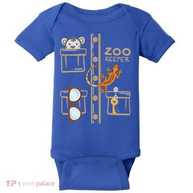 Zookeeper Costume Halloween Jungle Explorer Baby Bodysuit
