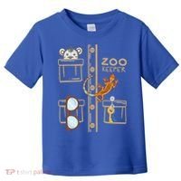 Zookeeper Costume Halloween Jungle Explorer Toddler T-Shirt thumb 0