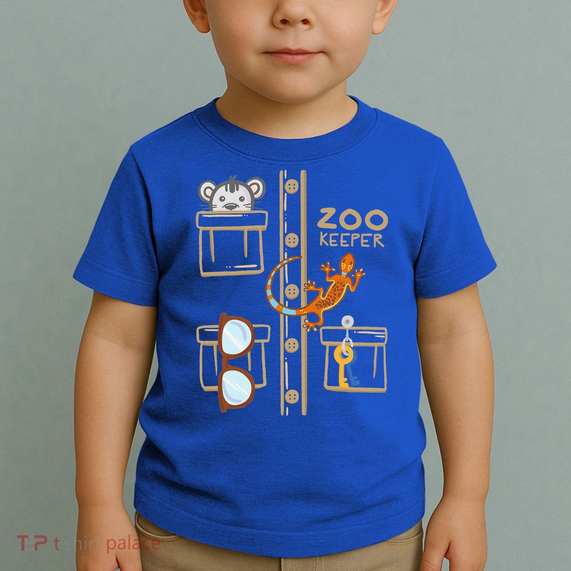 Zookeeper Costume Halloween Jungle Explorer Toddler T-Shirt
